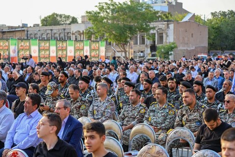 تصاویر/ برگزاری مراسم اربعین شهدای اقتدار آذربایجان شرقی