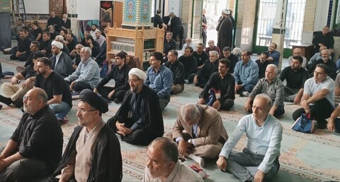 تصاویر/ محفل انس با قرآن یادواره شهدای اقتدار در مسجد جامع امامزاده اسماعیل علیه السلام شهر میانه