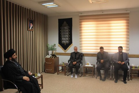 تصاویر/ دیدار فرماندار شهرستان زنجان با نماینده ولی‌فقیه در استان زنجان