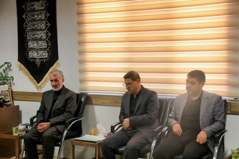 تصاویر/ دیدار فرماندار شهرستان زنجان با نماینده ولی‌فقیه در استان زنجان