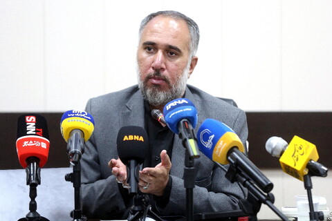 تصاویر/ نشست خبری قرارگاه مردمی اربعین استان قم