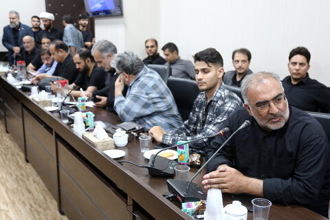 تصاویر/ نشست خبری قرارگاه مردمی اربعین استان قم