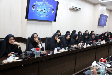 تصاویر/ نشست خبری قرارگاه مردمی اربعین استان قم