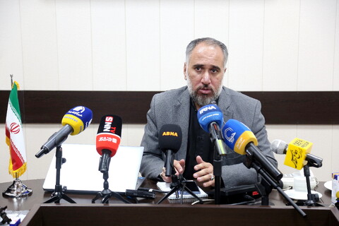 تصاویر/ نشست خبری قرارگاه مردمی اربعین استان قم