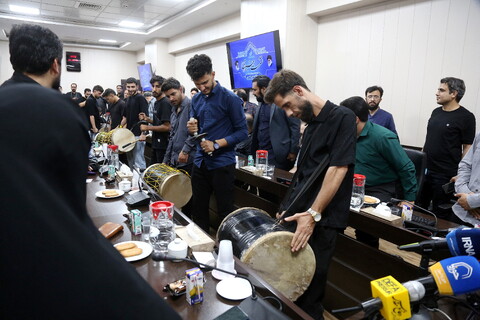 تصاویر/ نشست خبری قرارگاه مردمی اربعین استان قم