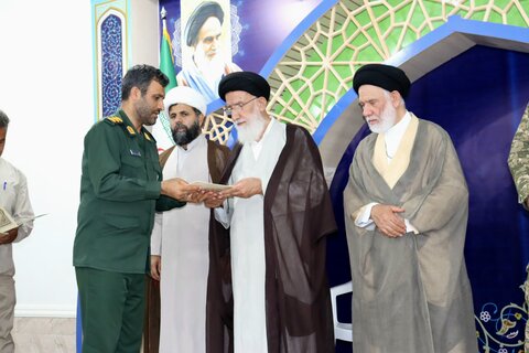 تصاویر/ تجلیل از ائمه جمعه شهرستان دیر