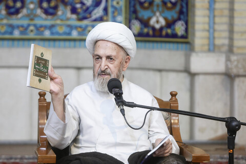 تصاویر/ آیین رونمایی از کتاب «دروس في الجبر و الاختیار»