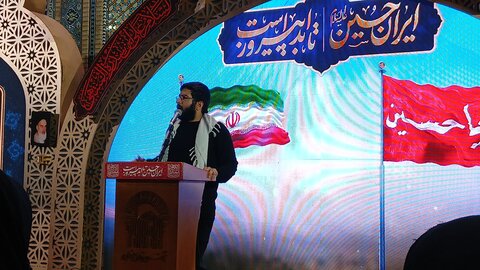 تجمع بزرگ دانشجویان انقلابی مشهد مقدسدر محکومیت جنایت رژیم صهیونیستی در نوار غزه