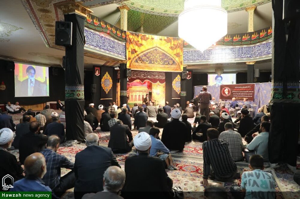 آیین بزرگداشت ارتحال آیت‌الله غلامعلی نعیم‌آبادی(ره) در مهدیه اعظم سمنان