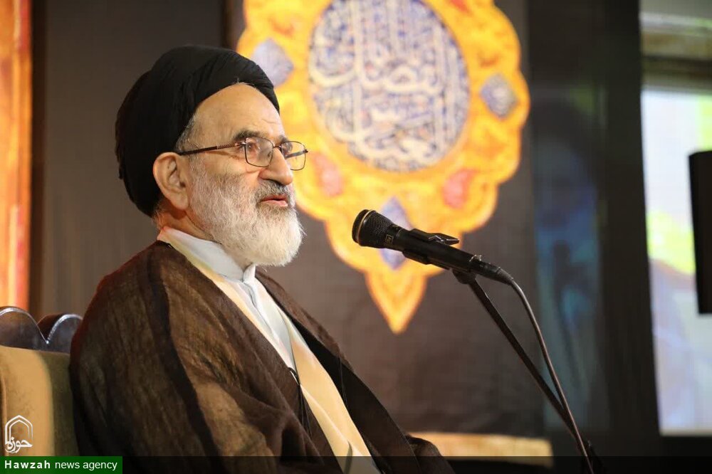 آیین بزرگداشت ارتحال آیت‌الله غلامعلی نعیم‌آبادی(ره) در مهدیه اعظم سمنان