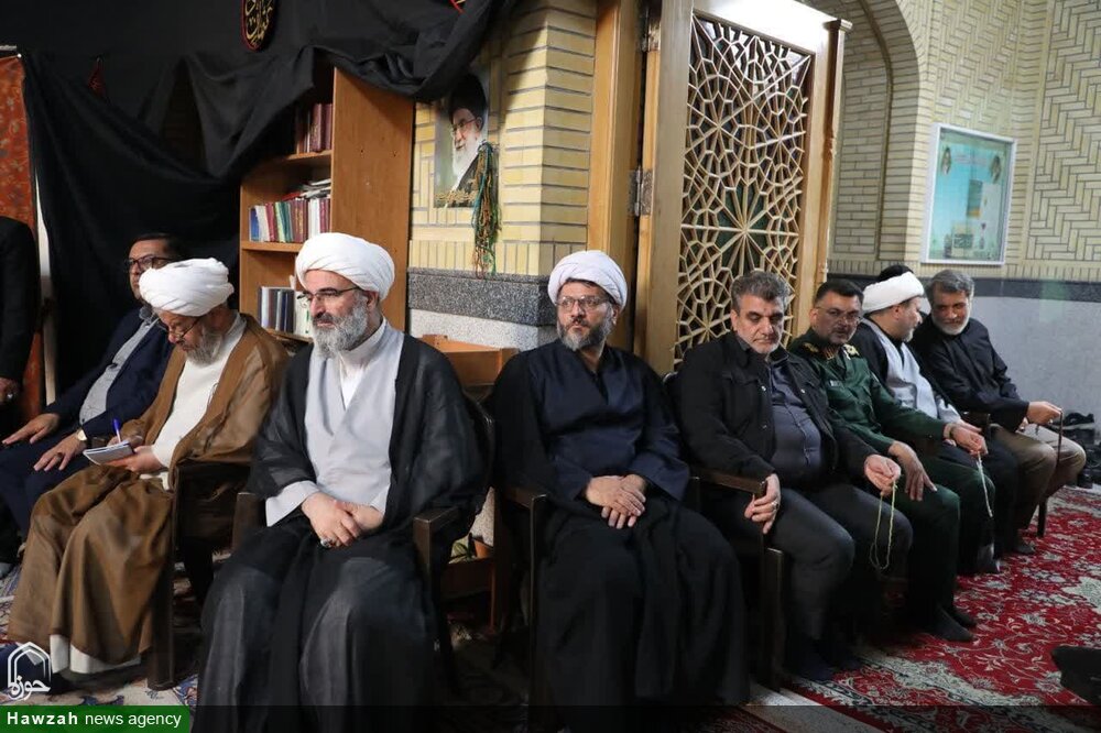 آیین بزرگداشت ارتحال آیت‌الله غلامعلی نعیم‌آبادی(ره) در مهدیه اعظم سمنان