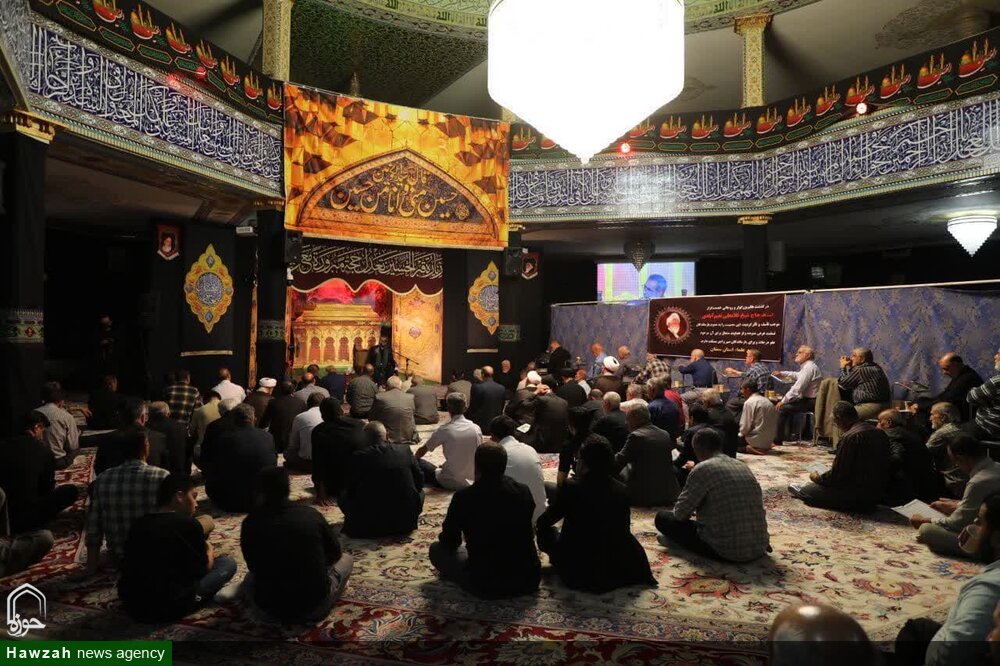 آیین بزرگداشت ارتحال آیت‌الله غلامعلی نعیم‌آبادی(ره) در مهدیه اعظم سمنان