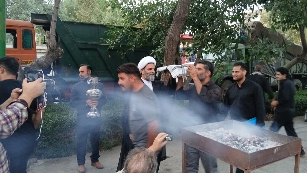 آیین بدرقه کاروان تدارکاتی موکب امام رضا علیه‌السلام