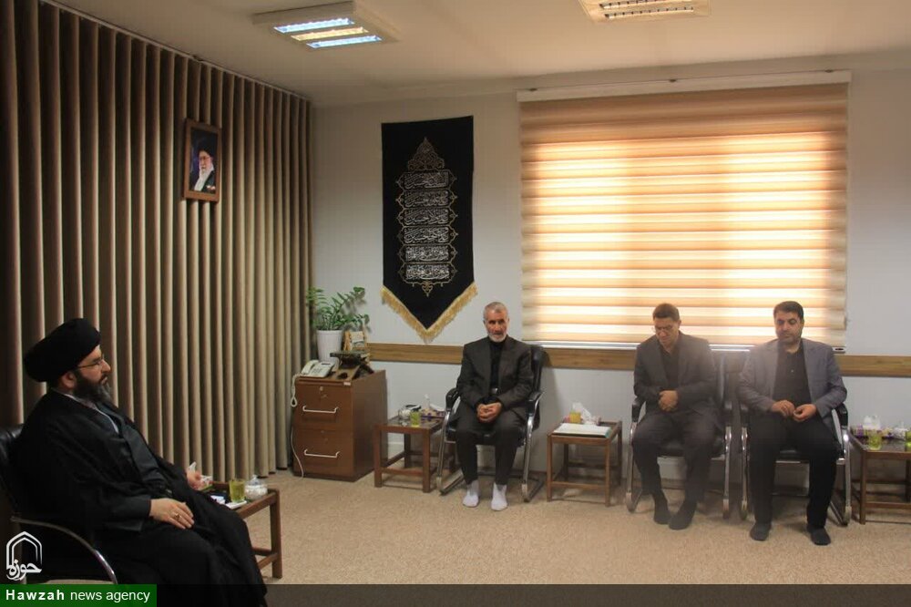 تصاویر/ دیدار فرماندار شهرستان زنجان با نماینده ولی‌فقیه در استان