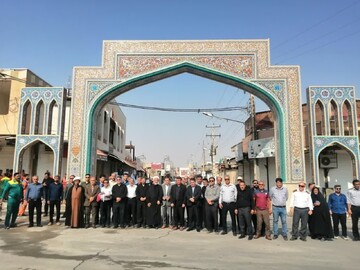 افتتاح رواق فرهنگی مذهبی «باب‌الصلاة» در برازجان