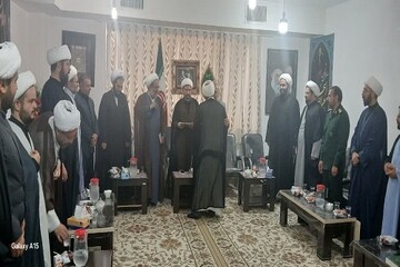 مراسم تکریم و معارفه مدیر جدید حوزه علمیه هرسین برگزار شد