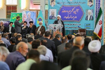 تصاویر/ مراسم تکریم و معارفه امام جمعه شهرستان اهر