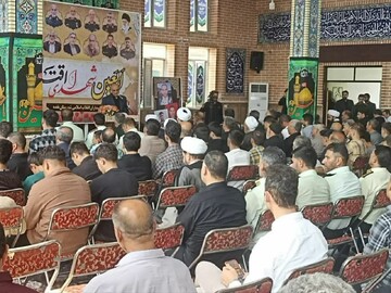 تصاویر/ مراسم اربعین شهدای اقتدار در نقده