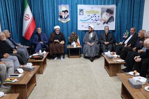 تصاویر/ آیین تجلیل از خادمین نماز جمعه تکاب