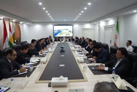 تصاویر/ دیدار استاندار آذربایجان‌غربی با استاندار اربیل اقلیم کردستان عراق