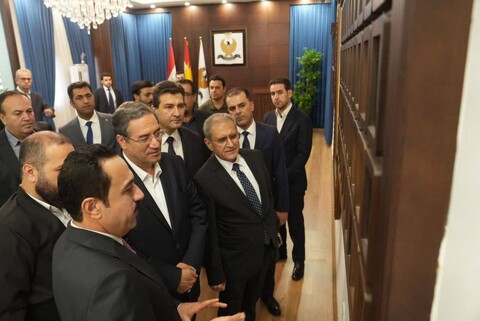 تصاویر/ دیدار استاندار آذربایجان‌غربی با استاندار اربیل اقلیم کردستان عراق