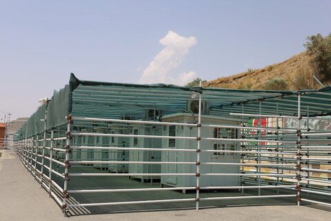 تصاویر/ بازدید فرماندار پیرانشهر از مرز تنرچین