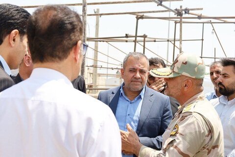 تصاویر/ بازدید فرماندار پیرانشهر از مرز تنرچین