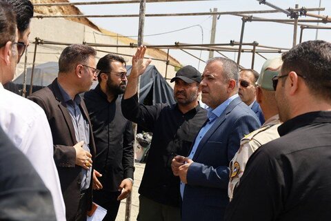 تصاویر/ بازدید فرماندار پیرانشهر از مرز تنرچین