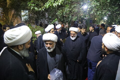 مراسم عزاداری سالار شهیدان در دهه اول ماه صفر در بیت مرحوم آیت الله شاه آبادی (ره)