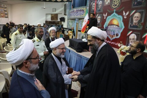 تصاویر / مراسم چهلمین روز شهادت شهید کریمی و شهدای اقتدار در لالجین