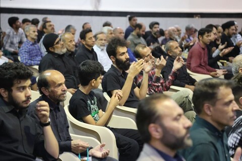 تصاویر / مراسم چهلمین روز شهادت شهید کریمی و شهدای اقتدار در لالجین