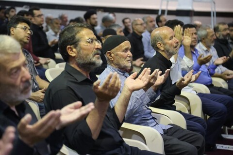 تصاویر / مراسم چهلمین روز شهادت شهید کریمی و شهدای اقتدار در لالجین