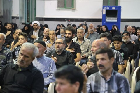 تصاویر / مراسم چهلمین روز شهادت شهید کریمی و شهدای اقتدار در لالجین