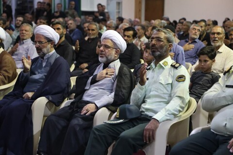 تصاویر / مراسم چهلمین روز شهادت شهید کریمی و شهدای اقتدار در لالجین