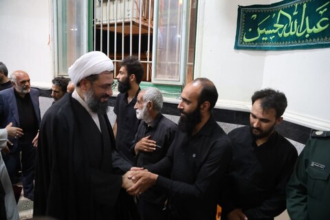 تصاویر / مراسم چهلمین روز شهادت شهید کریمی و شهدای اقتدار در لالجین