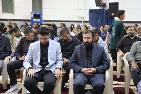 تصاویر / مراسم چهلمین روز شهادت شهید کریمی و شهدای اقتدار در لالجین