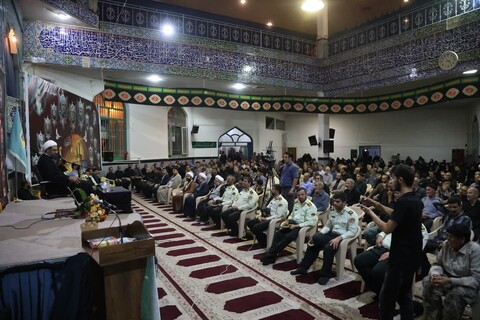 تصاویر / مراسم چهلمین روز شهادت شهید کریمی و شهدای اقتدار در لالجین