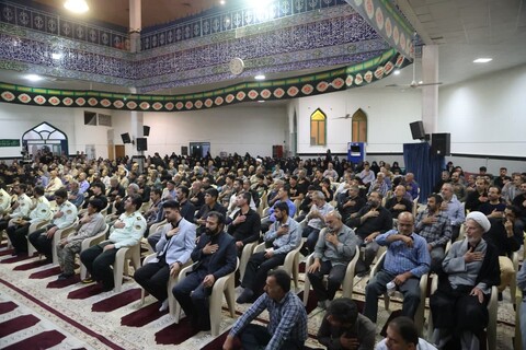 تصاویر / مراسم چهلمین روز شهادت شهید کریمی و شهدای اقتدار در لالجین