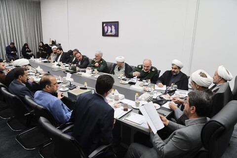 تصاویر / برگزاری جلسه قرارگاه راهبری مسجد