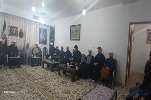 تصاویر/ مراسم تکریم و معارفه مدیر جدید حوزه علمیه هرسین