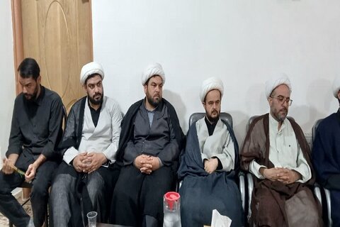 تصاویر/ مراسم تکریم و معارفه مدیر جدید حوزه علمیه هرسین