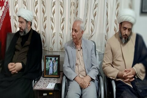 تصاویر/ مراسم تکریم و معارفه مدیر جدید حوزه علمیه هرسین