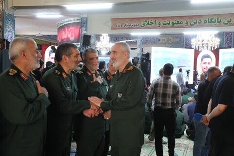 تصاویر/ مراسم بزرگداشت ۵۱ شهید اقتدار نیروی زمینی سپاه پاسداران انقلاب اسلامی