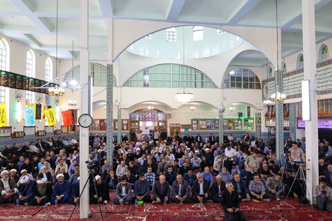 تصاویر/ مراسم تکریم و معارفه امام جمعه شهرستان اهر