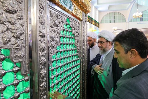 تصاویر/ مراسم تکریم و معارفه امام جمعه شهرستان اهر