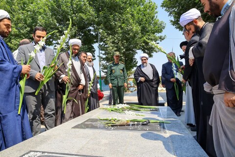 تصاویر/ مراسم تکریم و معارفه امام جمعه شهرستان اهر