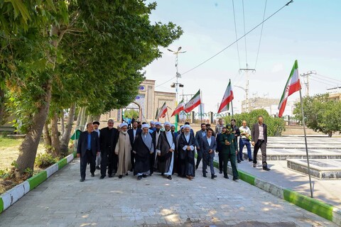 تصاویر/ مراسم تکریم و معارفه امام جمعه شهرستان اهر