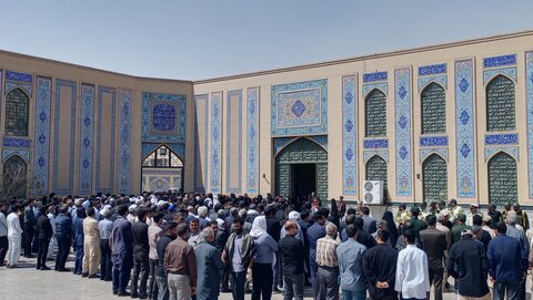 مراسم تشییع شهیدحسینعلی نوری از شهدای حادثه تروریستی زاهدان