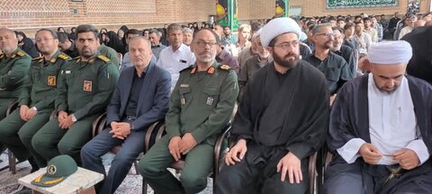 تصاویر/ مراسم اربعین شهدای اقتدار در نقده