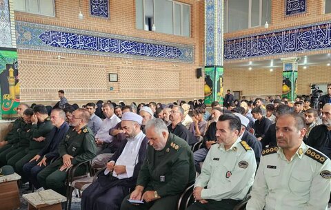 تصاویر/ مراسم اربعین شهدای اقتدار در نقده